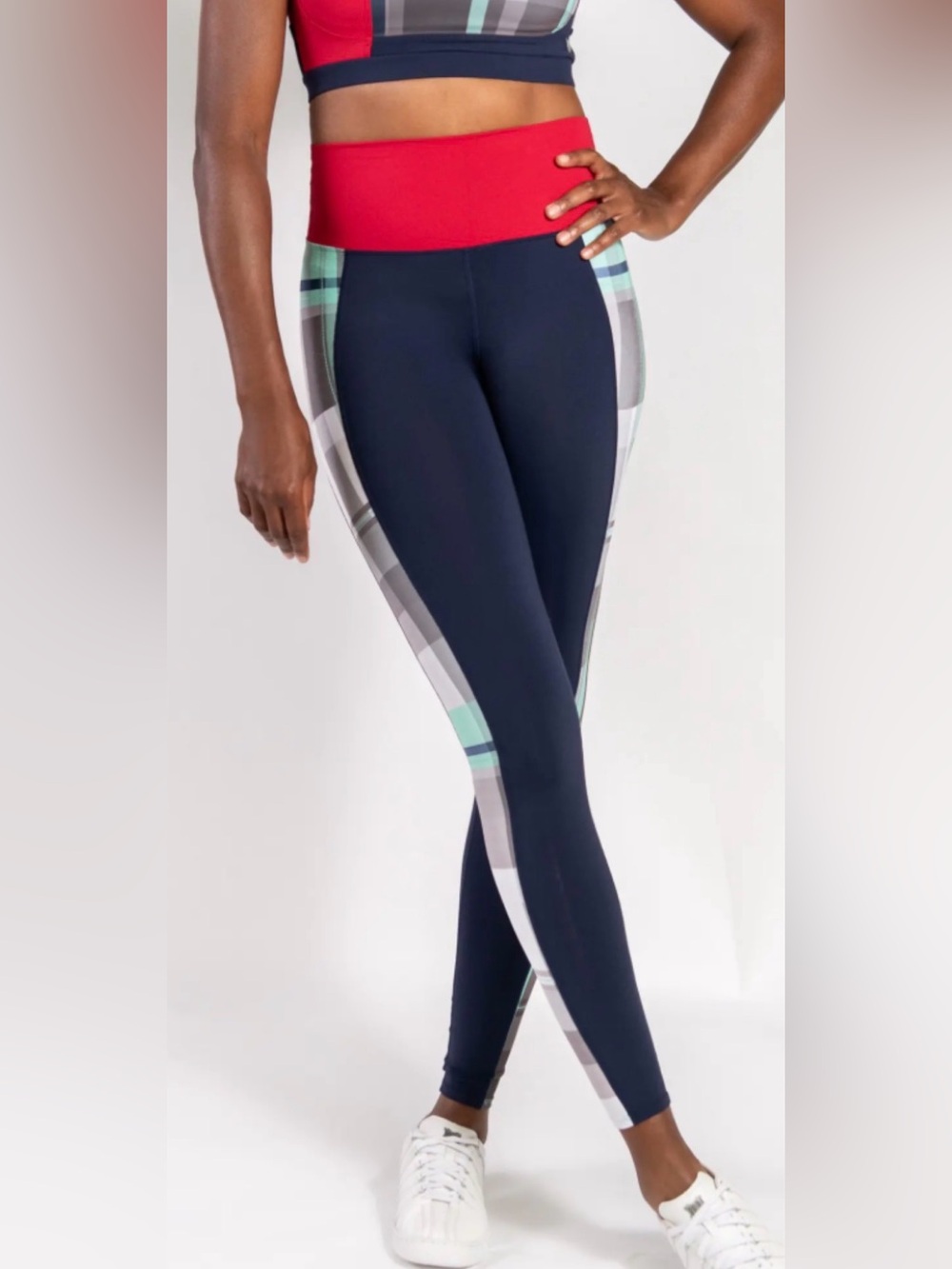 EleVen by Venus Williams Red Logo Athletic Top